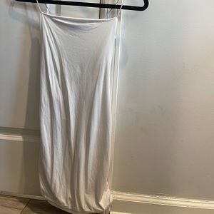 Windsor White Plain Tight Dress Worn Once